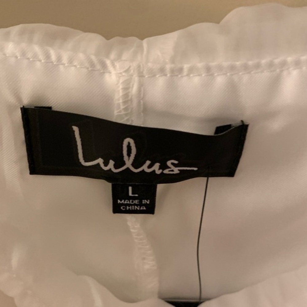 Lulu’s Sweet Angel White Off-Shoulder Slip Dress - Picture 9 of 10